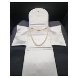 Fine Strand of Matched Akoya Pearls with 14K Clasp