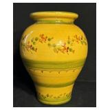 Vintage 'Terre c Province ' Handmade Vase