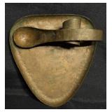 Antique Arts & Craft Hammered Copper Pipe Rest