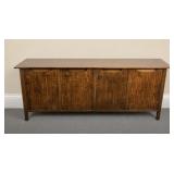 MCM John Stuart Brutalist Style Walnut Dresser