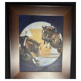 Fine Judy Goldthwait Equestrian Painting