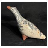 Vtg Tonalá Folk Art Ceramic Bird Figurine 