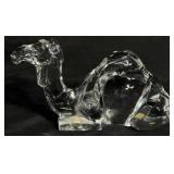 Vintage Baccarat Crystal Lying Down Camel