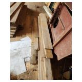 About 70 Board Feet of Rough-Cut Curly Maple Wood