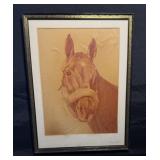 Fred Lundy ' The Sticher ' signed Print??