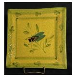Vintage 'Terre e Provence' Handmade Ceramic Plate