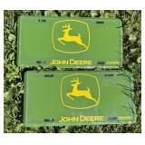 John Deere Plastic Plate