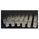Royal Irish Crystal 22 'Megan' Pattern Glasses