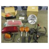 Ski-Doo taillight assembly, headlights, switches +