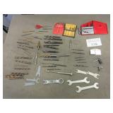 Snap-On, Viper drill bits, burr set, wrenches