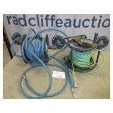 Air compressor hoses on reels, one Expert-Air
