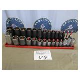 Snap-On 1/4 and 1/2 inch drive sockets