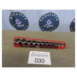 MAC Tools standard set chrome sockets, 1/4ï¿½15/16