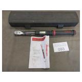 TechAngle electronic torque-angle wrench