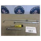 Breaker bars, nut driver, Blue-Point extension