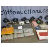 Valve shim kits, sandpaper, steel wool, blocks etc