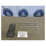 Snap-On extension drives ï¿½ Set of Seven