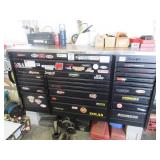 Snap-On Toolbox with castors, 72.5W x 29D x 39H