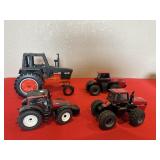 4 Toy Tractors Includes