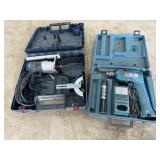 Makita cordless driver drill with battery &
