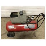 Porter Cable Air Compressor, 135 PSI on Wheels