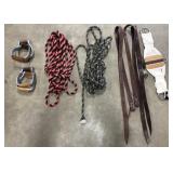 Cinch, Leather Latigo Straps, Rope & Stirrups