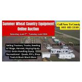 Summer 2025 Wheat Country Equipment Auction