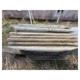 New & Used Treated Pencil Sharp Fence Posts