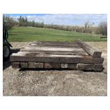 24 - 6x6' Railway Ties