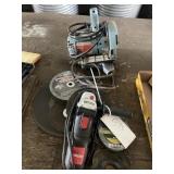 B&D 7' Skilsaw, Drillmaster Side Grinder