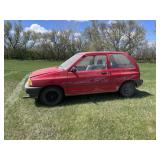 1993 Ford Hatchback 2 Door Car