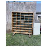 5' x 5' Wooden Shop Cabinet