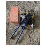 36' Bolt Cutters, Tape Measure, Tire Inflater Gun