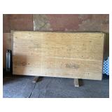 3 Tongue and Groove 1' plywood and 4 OSB sheets