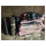 4 part roll of tar paper and insulation