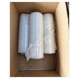 3 Part Rolls of Plastic Packing Wrap