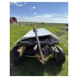 10' Steel Running Gear W/ Contents