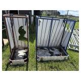 2 Horse Feeders