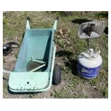 Home Gardener Cart & Propane Heater