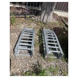 Pr of Folding West Alum Quad Ramps