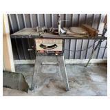 10' Craftsman Table Saw W/ Blades on Stand