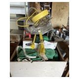 Cattle Prod, Water Tank Heater, 2 Horse Blankets