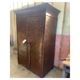 Vintage Metal 2 Door Cabinet