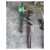 Gas 150MPH Weadeater & Yardworks Hedge Trimmer