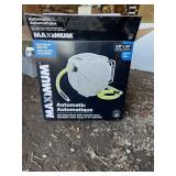 Brand New in Box Maximum Automatic Air Hose Reel