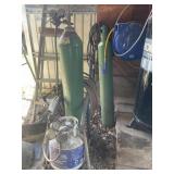 2 Acetylene Tanks & Hoses