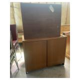 Office Credenza and Side Table