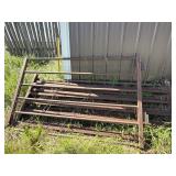 76' Steel Gate & Sel of Steel Sheep Panels