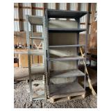 2 Metal Shelving Units