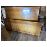 Vintage Wood 3/4 Headboard & Footboard